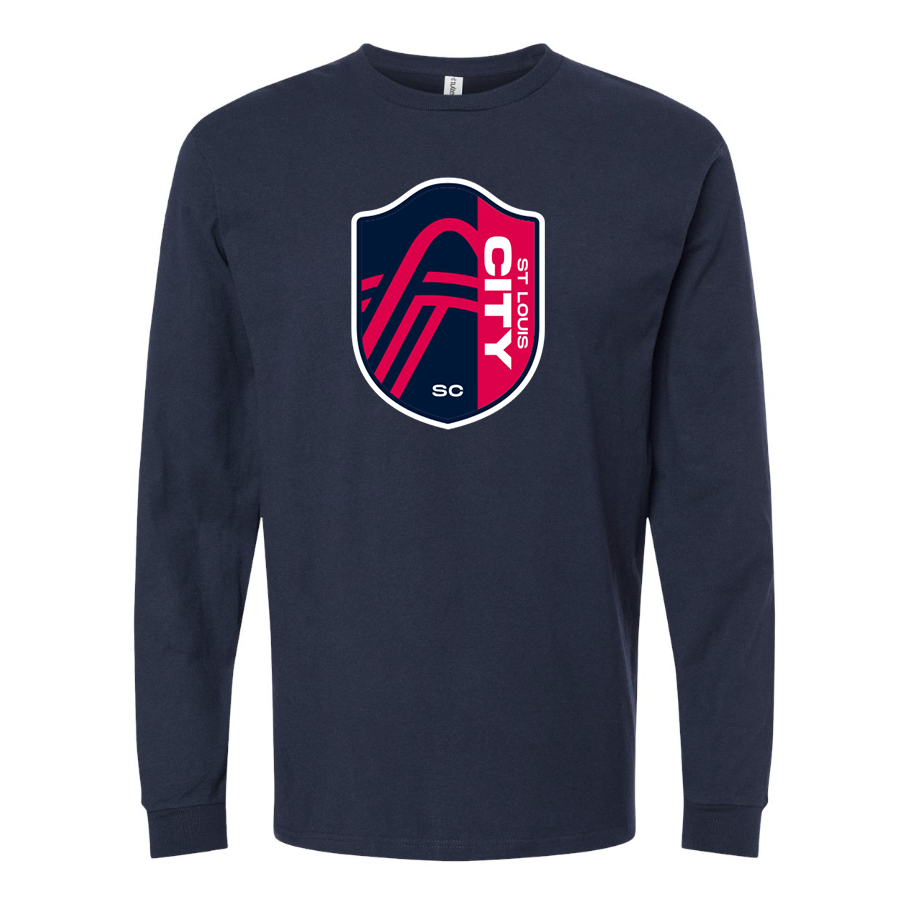 Men's St. Louis City Soccer Long Sleeve T-Shirt